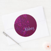 Autocollant Nom II du concepteur d'abbaye (Enveloppe)