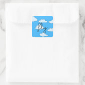 Autocollant Nuage Ciel Volant Mignon (Sac)
