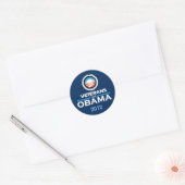 Autocollant Obama 2012 (Enveloppe)