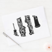 Autocollant Oboe (Enveloppe)