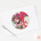 Autocollant Octogirl (Enveloppe)