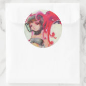 Autocollant Octogirl (Sac)