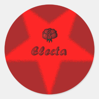 Autocollant OES Floral Star Point - Electa