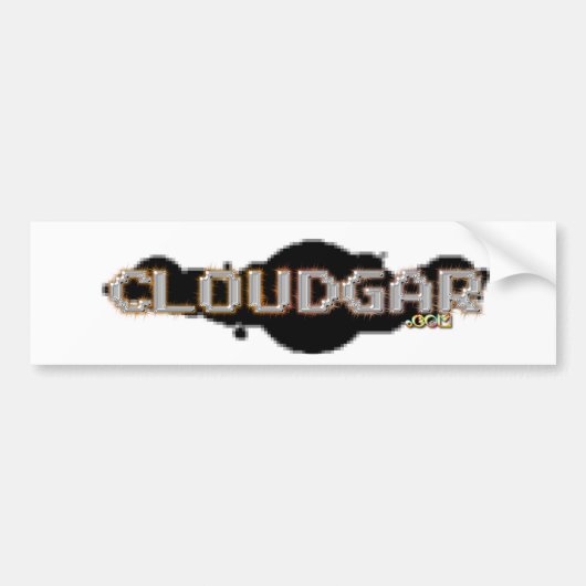 Autocollant Officiel CLOUDGAR.com (Devant)