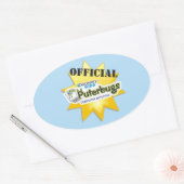 Autocollant officiel de détective informatique (Enveloppe)