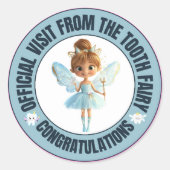 Autocollant officiel de visite de la laiterie pour (Devant)