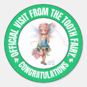 Autocollant officiel de visite de la laiterie pour (Devant)