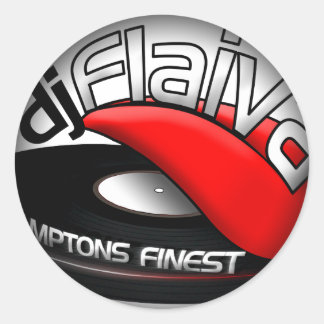 Autocollant officiel Dj Flaiva