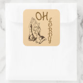 Autocollant Oh Lordy (Sac)