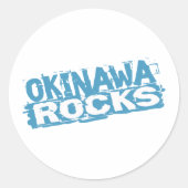 Autocollant Okinawa Rocks (Devant)