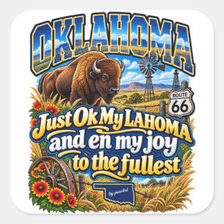 autocollant Oklahoma