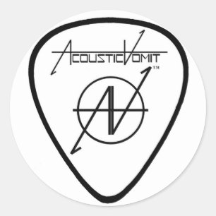 Autocollant Onglet de guitare AV