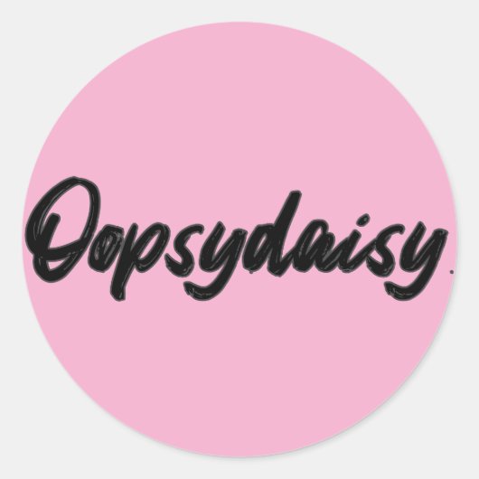 Autocollant Oopsydaisy (Devant)