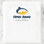 Autocollant Open Arms Worldwide (Sac)