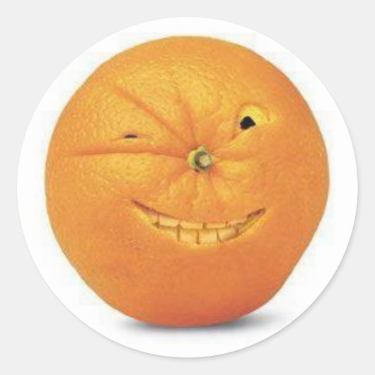 Autocollant orange (Devant)
