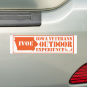 Autocollant orange par Iowa Veterans Outdoor Exper (En voiture)