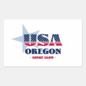 Autocollant Oregon My Home State (Devant)