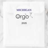 Autocollant orgo smile (Sac)