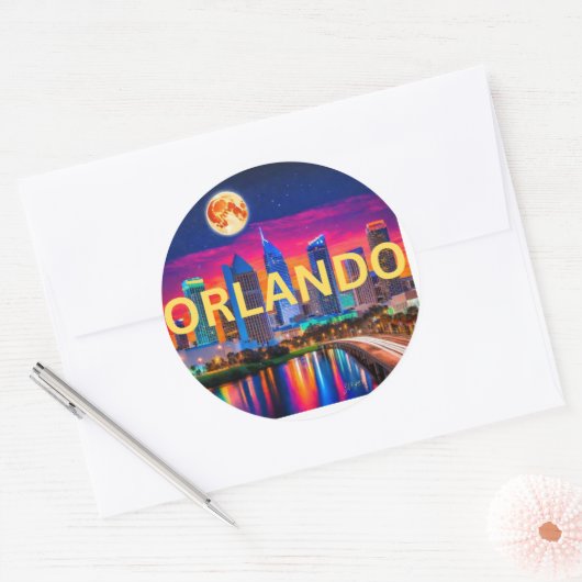 Autocollant Orlando (Enveloppe)
