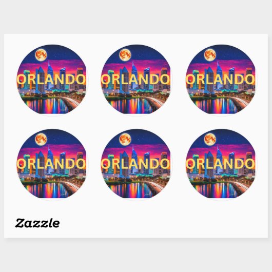 Autocollant Orlando (Feuille)
