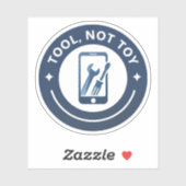 Autocollant Outil Pas Jouet 3x3 (Feuille)