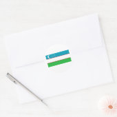 Autocollant Ouzbékistan (Enveloppe)