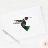 Autocollant ovale (Enveloppe)