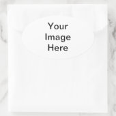 Autocollant ovale (Sac)