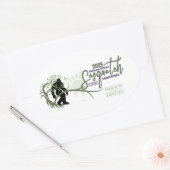 Autocollant ovale 2025 GOSC (Enveloppe)