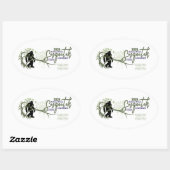 Autocollant ovale 2025 GOSC (Feuille)