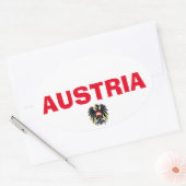 Autocollant ovale autrichien (Enveloppe)