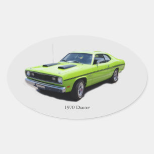 Autocollant ovale Duster 1970
