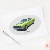 Autocollant ovale Duster 1970 (Enveloppe)