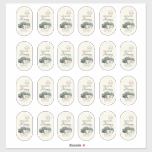 Autocollant ovale personnalisé Cylindre de miel 12