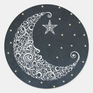 Autocollant Over the Moon