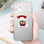 Autocollant OVNI (Téléphone)