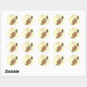 Autocollant pain d'épice (Feuille)