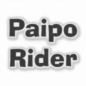 Autocollant Paipo Rider (Devant)