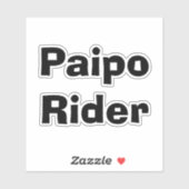 Autocollant Paipo Rider (Feuille)