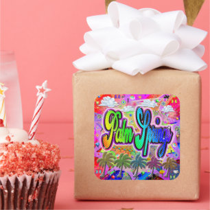 Autocollant Palm Springs Vista Express