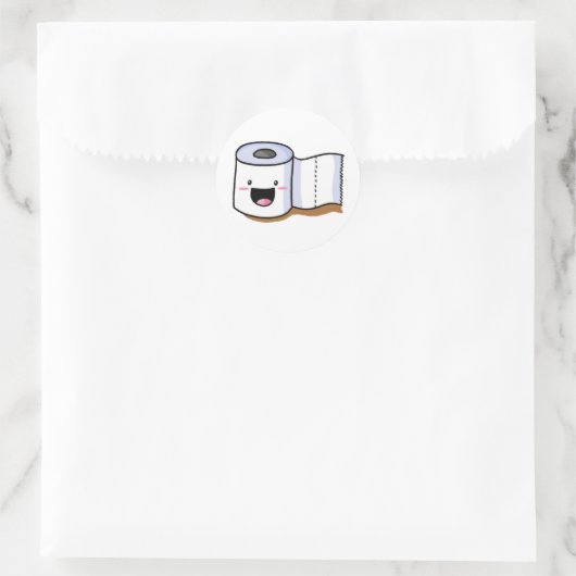 autocollant papier toilette (Sac)
