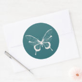 Autocollant Papillon (Enveloppe)