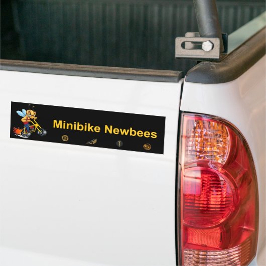 Autocollant pare-chocs de Newbee Minibike (Sur camion)