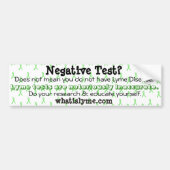 Autocollant pare-chocs de sensibilisation Lyme (Devant)