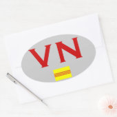Autocollant pare-chocs de style euro VIETNAM* (Enveloppe)
