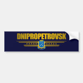 Autocollant pare-chocs "Dnipropetrovsk COA" (Devant)
