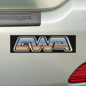 Autocollant pare-chocs du logo CWA (En voiture)
