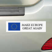 autocollant pare-chocs du pavillon de l'UE | RENDR (En voiture)