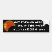 Autocollant pare-chocs Eclipse 2024 (Devant)