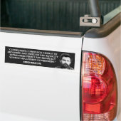Autocollant pare-chocs Errico Malatesta Anarchist (Sur camion)